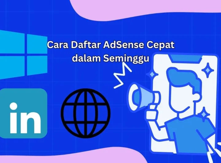 cara daftar adsense