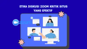 etika diskusi zoom