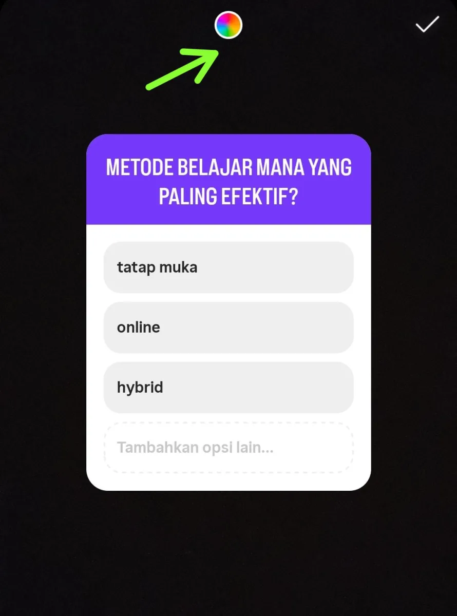 buat polling