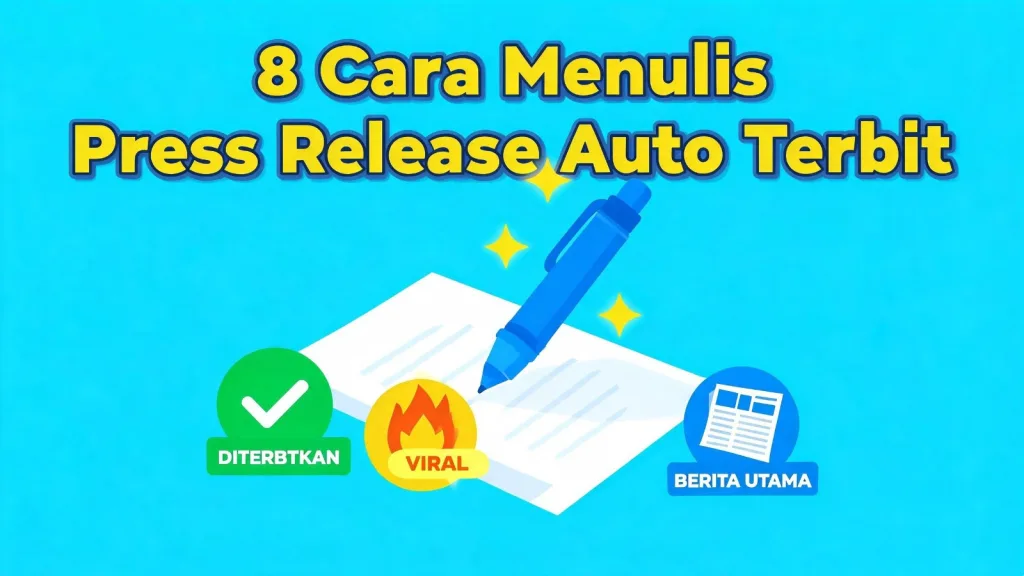 8 cara menulis press