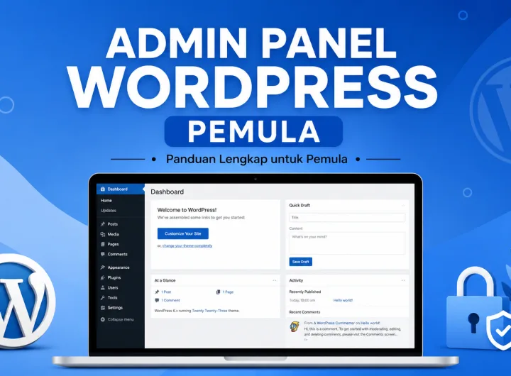 Admin Panel WordPress Pemula