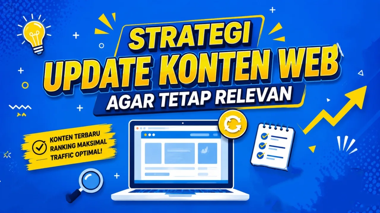update konten web