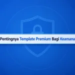 template premium untuk keamanan