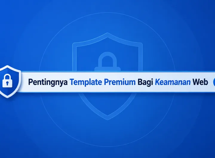 template premium untuk keamanan