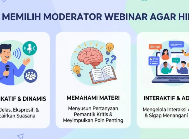 Pilih Moderator Webinar