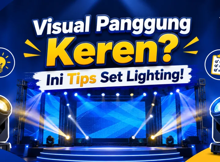 tips lighting panggung