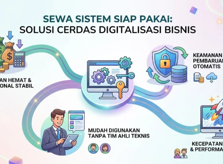 sewa sistem siap pakai