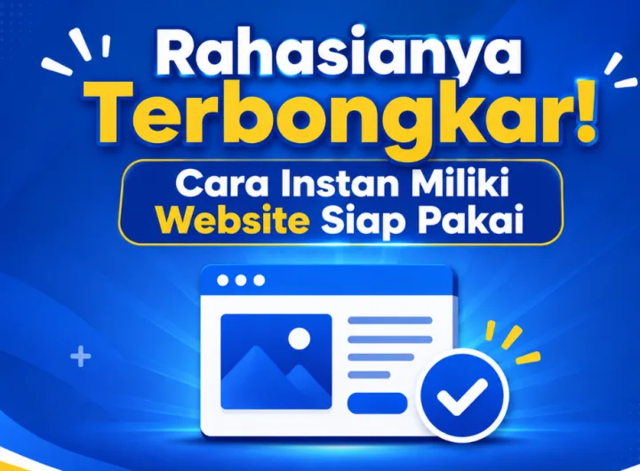 website siap pakai