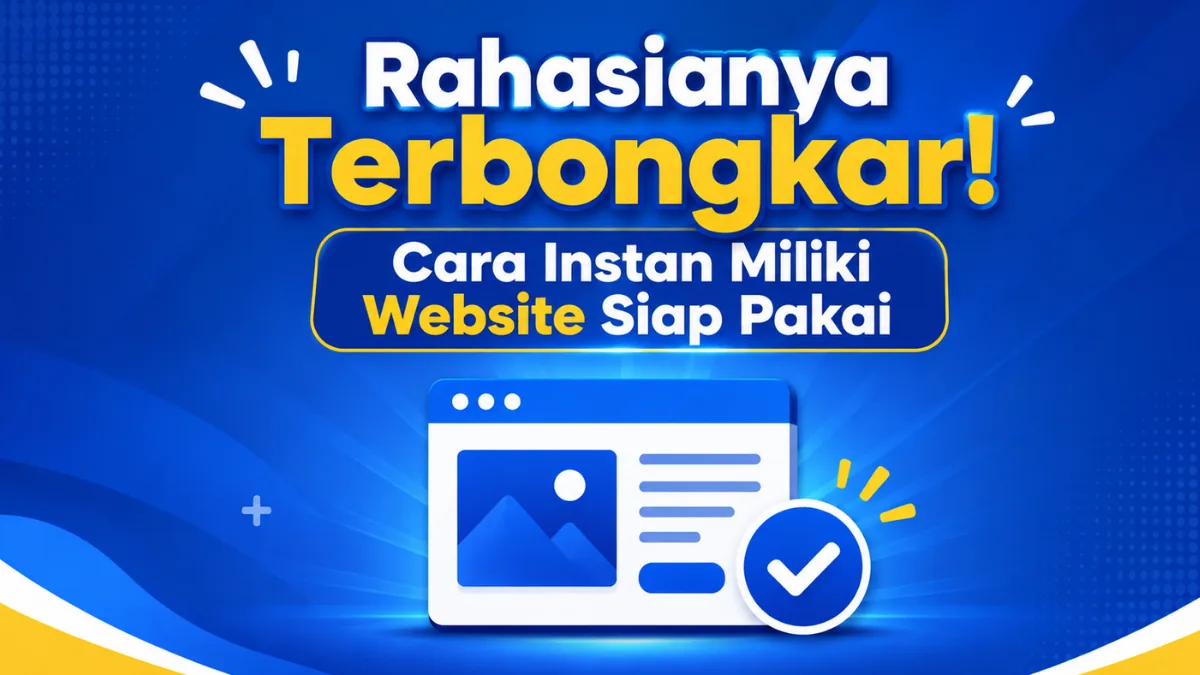 website siap pakai