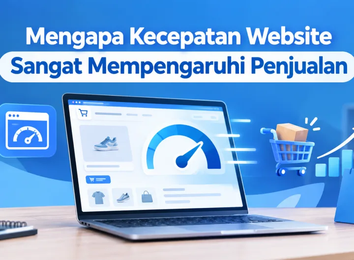kecepatan website pengaruhi