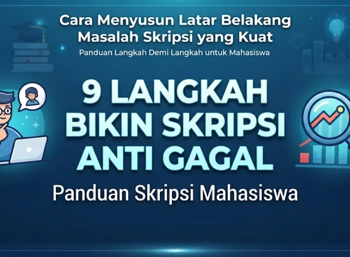 latar belakang skripsi