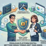 serah terima aset digital