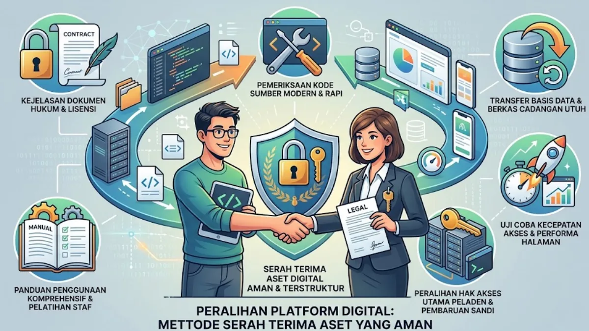 serah terima aset digital