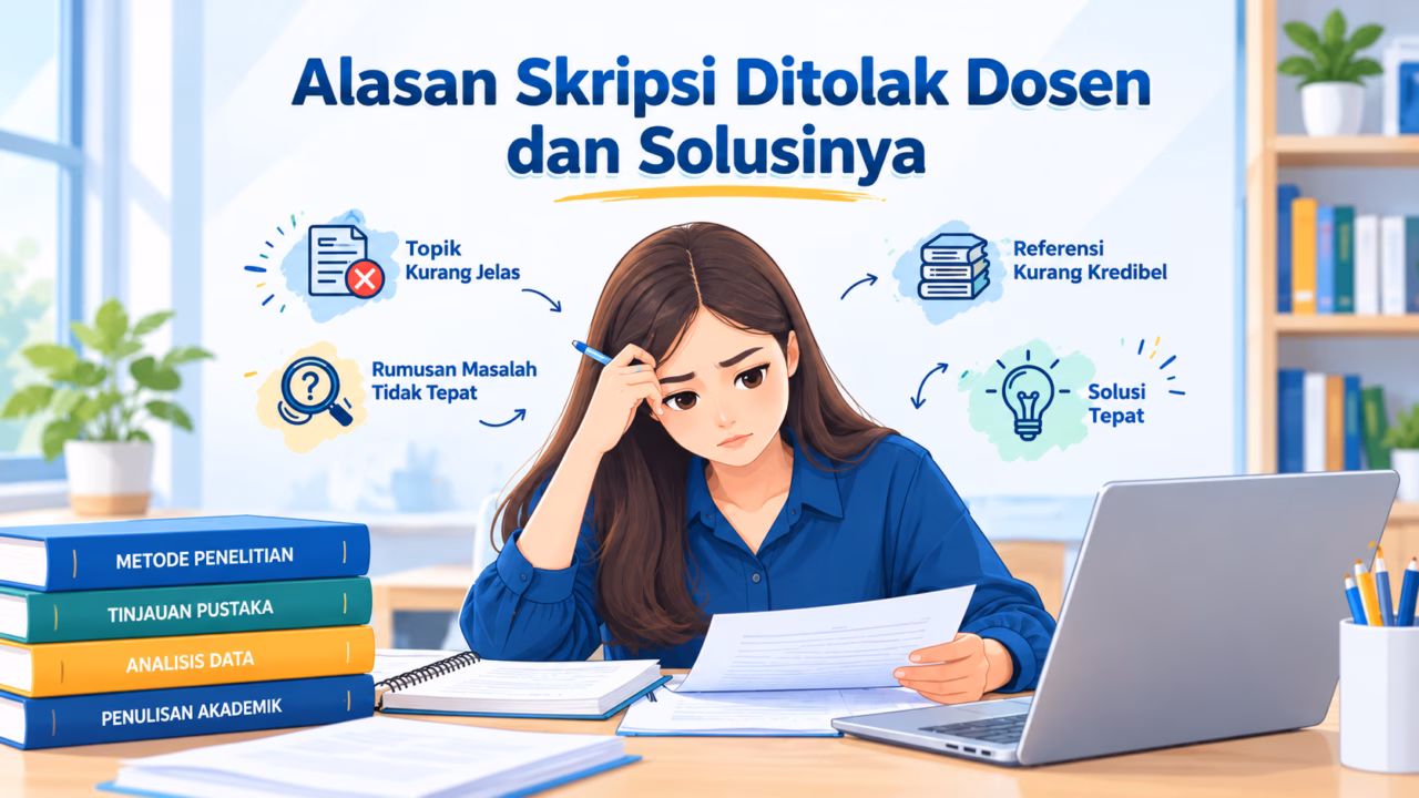 alasan skripsi ditolak