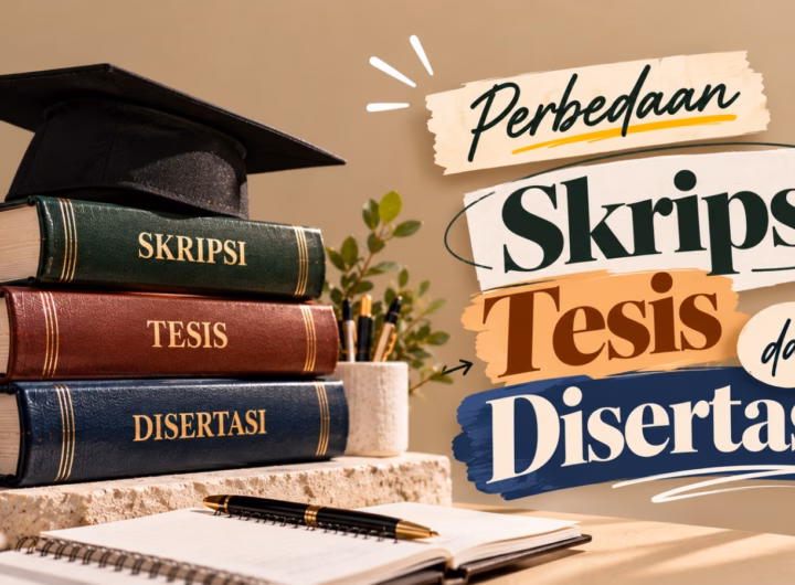perbedaan skripsi tesis dan disertasi