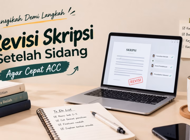 prosedur revisi skripsi